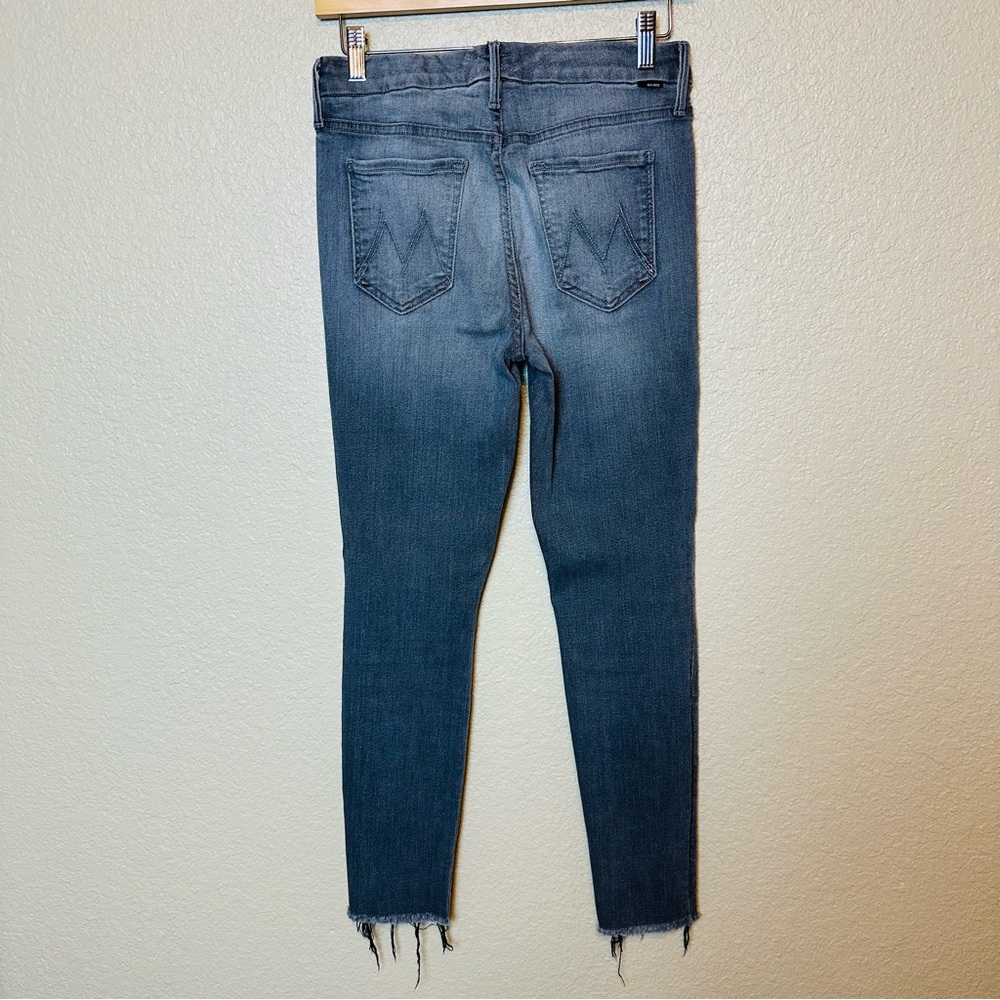MOTHER Looker Ankle Fray Supermoon Wash Size 27 - Picture 6 of 10